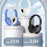 VJE907 Over-Ear Headphone Wireless Bluetooth-compatible Gaming Headset Bass Sound Earphone - Black - 4