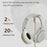 VJE906 Wireless Bluetooth-compatible Gaming Headset Sports Earphone Headphone with Multiple Music Effects - White - 3