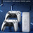 m22 Game Stick 4K, Dual 2.4G Wireless Game Controllers with 128G 30000+ Games for TV - 2