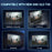 m22 Game Stick 4K, Dual 2.4G Wireless Game Controllers with 128G 30000+ Games for TV - 6