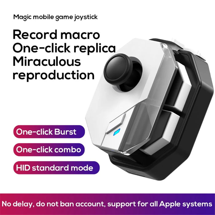 MB02 Mobile Phone Game Joystick Mobile Gaming Controller for iOS 16, Android Phones - 2
