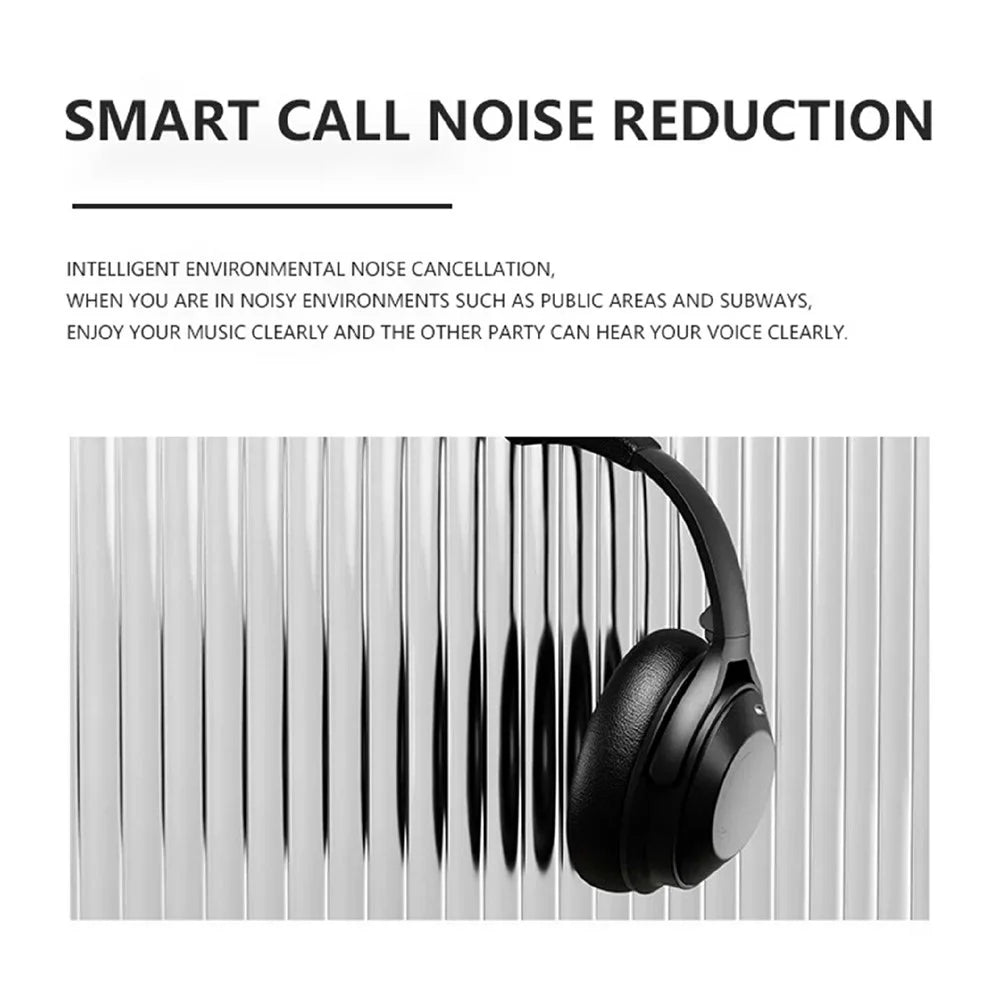 FINGERTIME A06 Over-Ear Headset ANC Active Noise Cancelling 3 Modes Bluetooth-compatible Gaming Headphones - Black - 5