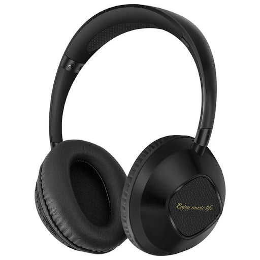 AKZ-18 Over-Ear Headphones Support TF Card HiFi Sound Wireless Bluetooth-compatible Headset - Black - 1