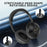 AKZ-18 Over-Ear Headphones Support TF Card HiFi Sound Wireless Bluetooth-compatible Headset - Black - 3