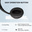AKZ-18 Over-Ear Headphones Support TF Card HiFi Sound Wireless Bluetooth-compatible Headset - Black - 7