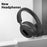 AKZ-25 Bluetooth-compatible 5.3 Over-Ear Headphones 100-Hour Standby Wireless Headset for Cellphone PC Laptop - Black - 4
