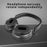 AKZ-25 Bluetooth-compatible 5.3 Over-Ear Headphones 100-Hour Standby Wireless Headset for Cellphone PC Laptop - Black - 6