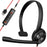 NUBWO HW02 Single Ear USB+3.5mm Wired Headphone Lightweight Office Calls Headset - 1