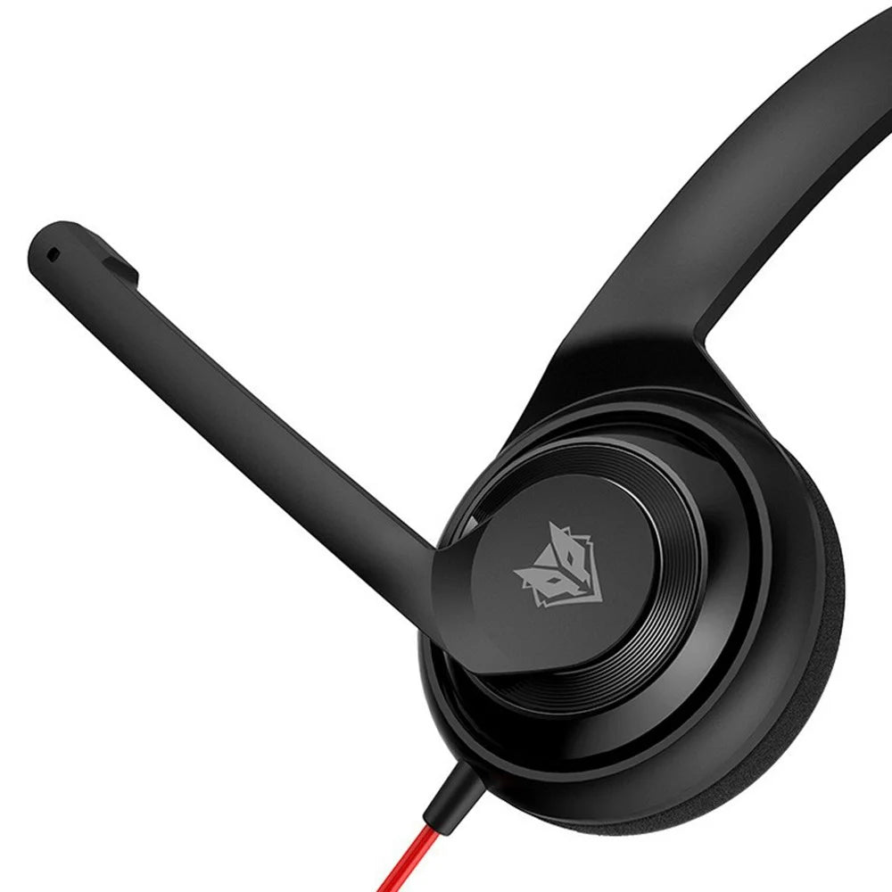 NUBWO HW02U Single Ear USB Wired Headphone Lightweight Office Calls Headset - 6