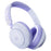 EL-GT3 Bluetooth-compatible Headphones ANC Noise Cancelling Over Ear Wireless Headset with 2.4G Receiver - Purple - 1