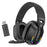2.4G Wireless Gaming Headset With Metal Style Headband LED Light Bluetooth-compatible Microphone Headphones - 1