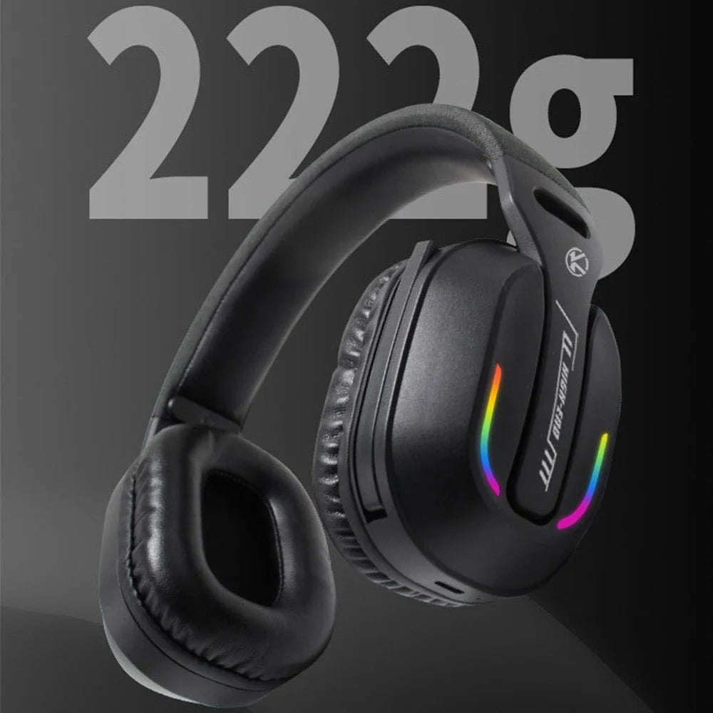 B500 Bluetooth-compatible Headphones Noise Cancelling Low Latency Stereo Gaming Headset - Black - 7