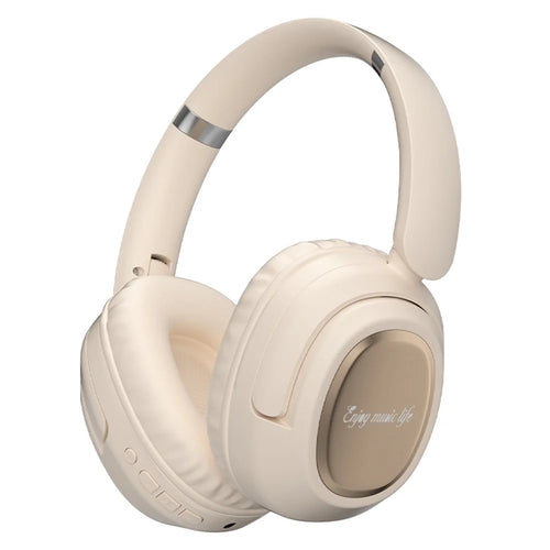 BH900 Gaming Wireless Bluetooth-compatible Headphones Hi-Fi Stereo In-Ear Noise Cancelling 40MM Driver Headset - Khaki - 1
