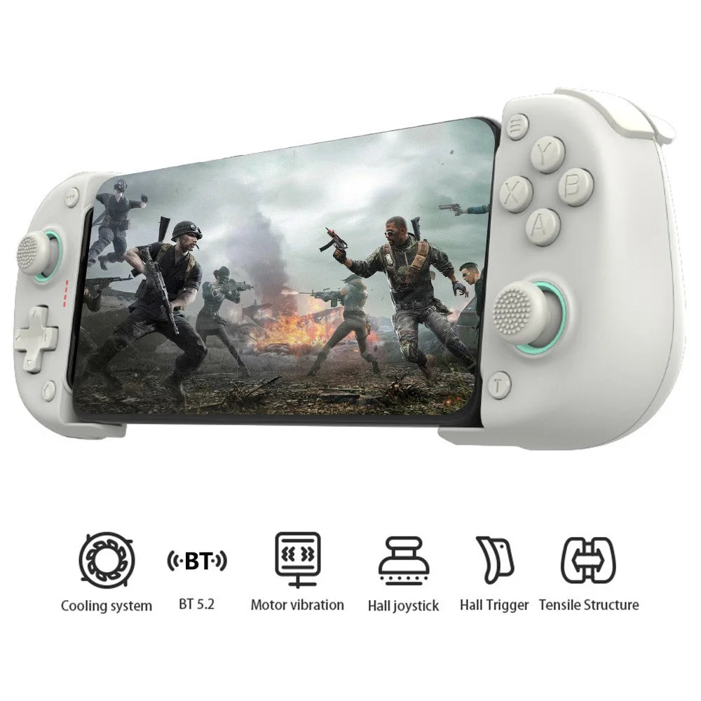 DATA FROG X3 Wireless Bluetooth-Compatible Game Controller with Turbo Function and Cooling Fan for Android / Switch / PC Gaming - 2