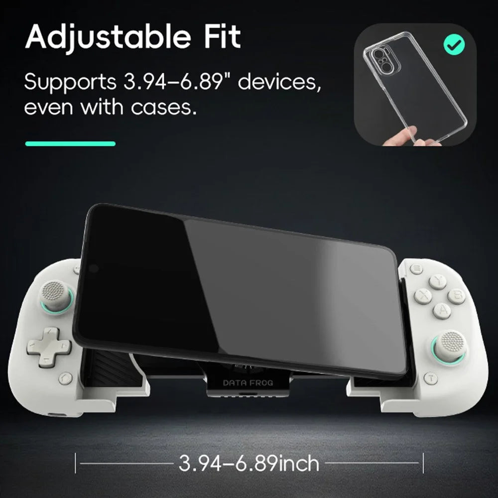 DATA FROG X3 Wireless Bluetooth-Compatible Game Controller with Turbo Function and Cooling Fan for Android / Switch / PC Gaming - 5