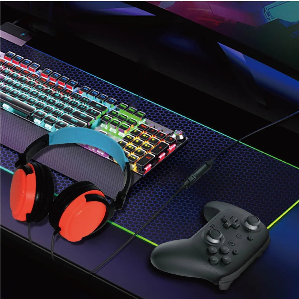 PGTECH GP-379 For PS5 / Nintendo Switch OLED / XBOX / PC Gaming Headset Wired Headphone with Microphone - 7