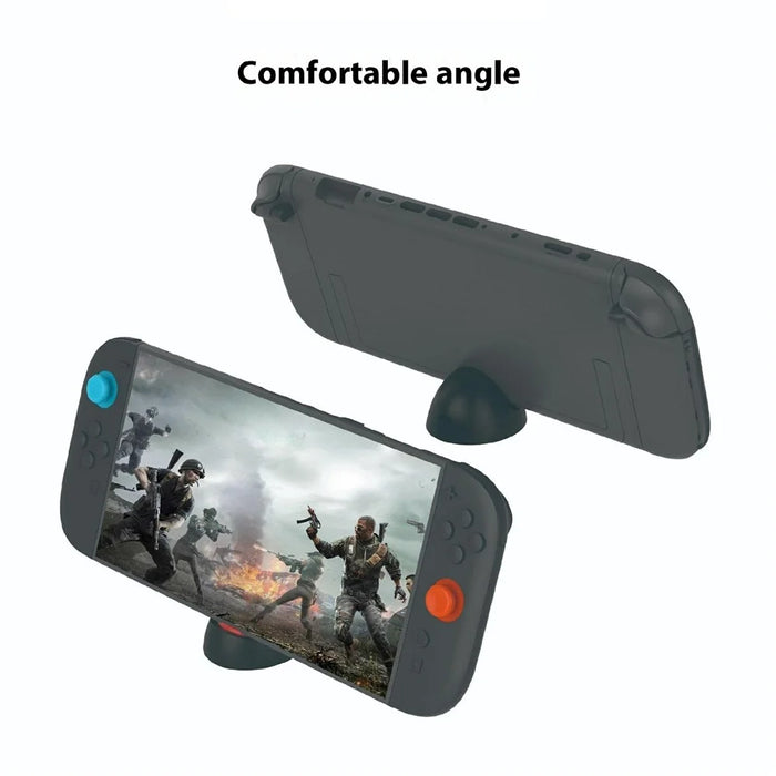 PGTECH GP-376 For Nintendo Switch 2  /  Switch  /  OLED Console Charging Dock Portable Circular Charging Stand - Black  /  Orange - 3