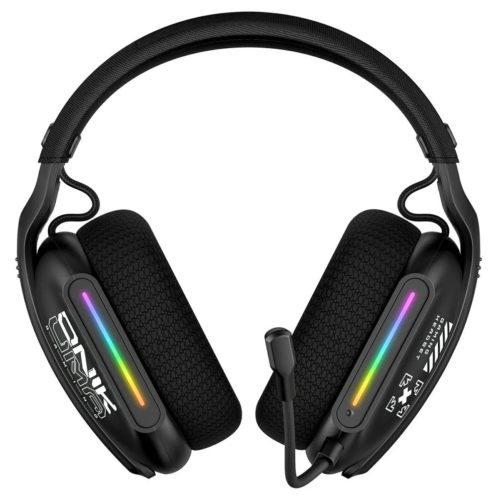 ONIKUMA GT808 Triple Mode Gaming Headset 60H Battery Life RGB Stereo Headphone for PC  /  PS5  /  Xbox - 2