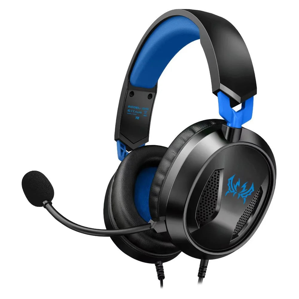 KOTION EACH G3100 For PS4 / PS5 / Nintendo Switch Gaming Headset Wired Headphone with Microphone - Blue - 2