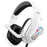 KOTION EACH G4100 Wired Gaming Headset with Mic 3.5mm + USB LED Light Over-Ear Headphone - White - 1