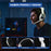 KOTION EACH G6000 For PS5 Computer Gaming Headset LED Light Wired PC Headphone with Microphone - White - 4