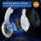 KOTION EACH G6000 For PS5 Computer Gaming Headset LED Light Wired PC Headphone with Microphone - White - 5