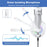 KOTION EACH G9000 Plus Gaming Headset Wired Computer RGB Lighting Over-Ear Headphone with Microphone - White - 2
