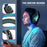 KOTION EACH S12 For PC / PS4 / PS5 Gaming Headset Rotatable Microphone Wired RGB Headphone with Adapter Cable - 3