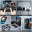 KOTION EACH V-1 Gaming Headset RGB Light Wired Computer Headphone with Adapter Cable - Black+Blue - 7
