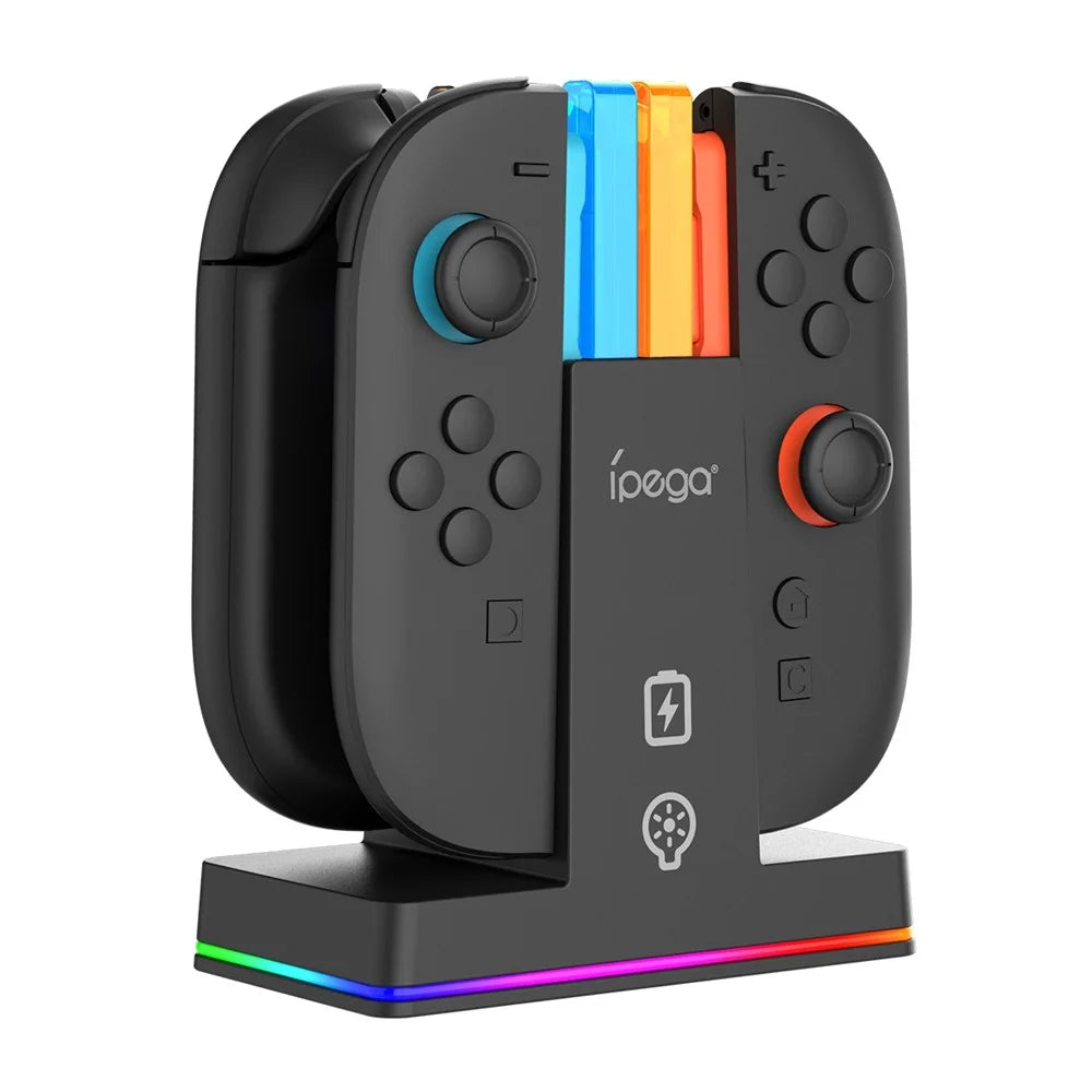IPEGA PG-SW2085 For Nintendo Switch 2 Joy-Pads Controller Vertical Charging Dock Station - 4
