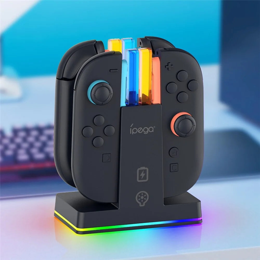 IPEGA PG-SW2085 For Nintendo Switch 2 Joy-Pads Controller Vertical Charging Dock Station - 5