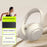 LANGSDOM HBN07 Wireless Headphone ANC Active Noise Cancelling Stereo Sound Bluetooth-Compatible Headset - Beige - 2