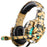 KOTION EACH G9000 Pro Camouflage Pattern Gaming Headset for PC Wired Headphones with Mic and LED Light - Yellow Camouflage - 1