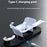 IPLAY HBV-637 For Meta Quest 3S / 3 VR Headset Charging Dock Controller Desktop Charger with LED Light - 7