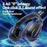 GT100 2.4G / Bluetooth-Compatible / Wired Gaming Headset RGB Light E-Sports Music Over-ear Headphone - 6