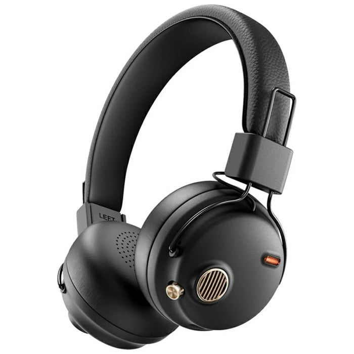 FUNK High Fidelity ANC Bluetooth-Compatible Headphone Surround Sound Headset with AAC Codec and Microphone - Black - 1