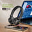 FUNK High Fidelity ANC Bluetooth-Compatible Headphone Surround Sound Headset with AAC Codec and Microphone - Black - 4