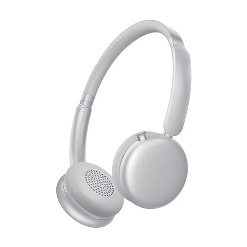 F4 Wireless Headphone ANC ENC Noise Cancelling Over Ear Bluetooth-Compatible Hi-Fi Stereo Headset - Silver - 1