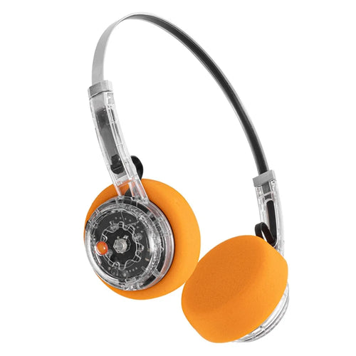 LC6300 Wireless Bluetooth-Compatible Headphone Retro HIFI Stereo Deep Bass DJ Music Headset - Transparent - 1