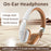 LC3200 Retro Gaming Wireless Bluetooth-Compatible Headphone Foldable Over-Ear Headset - White - 4