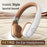 LC3200 Retro Gaming Wireless Bluetooth-Compatible Headphone Foldable Over-Ear Headset - White - 5