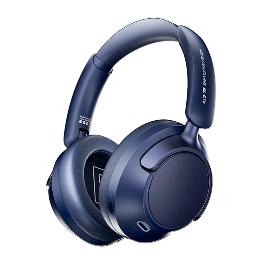 GT6 Wireless PC Gaming Headset Noise Cancelling Over Ear Bluetooth-Compatible Headphone - Blue - 1