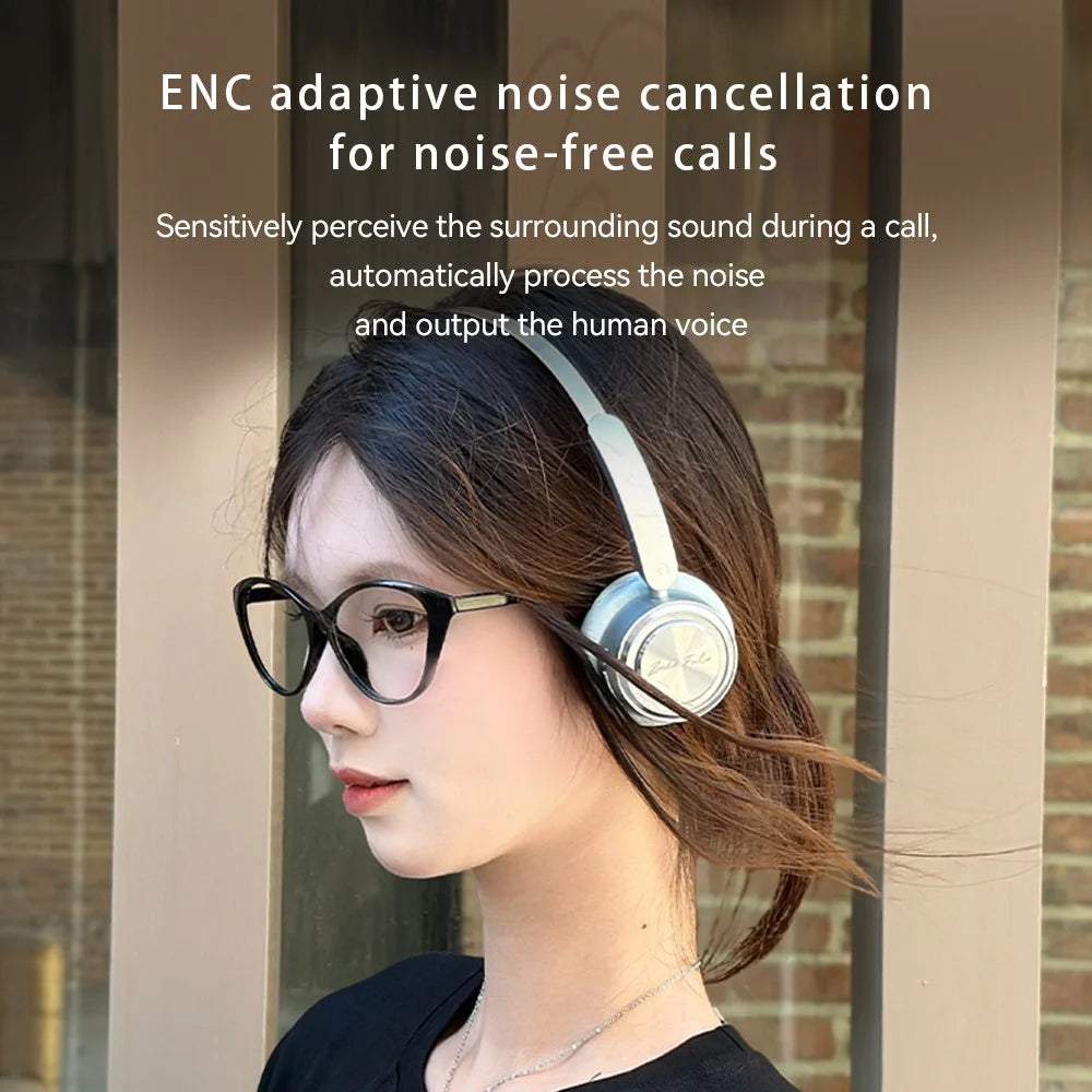 ZAODON MIN Wireless Gaming Music Headphone Bluetooth-Compatible HIFI Sound Over-ear Headset - Blue - 5