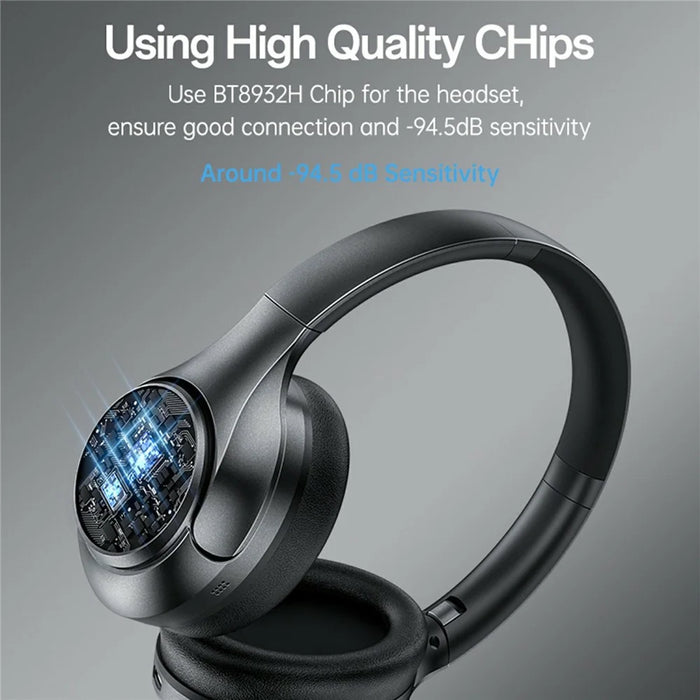 YESIDO EP09 HiFi Sound Wireless Headphones ANC + ENC Noise Cancellation Bluetooth-compatible Headset - 7