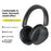 DUDAO X22Max Wireless Bluetooth-compatible Headphones ANC Noise Cancelling 4-8 Hours Battery Foldable Sports Headset - Black - 2