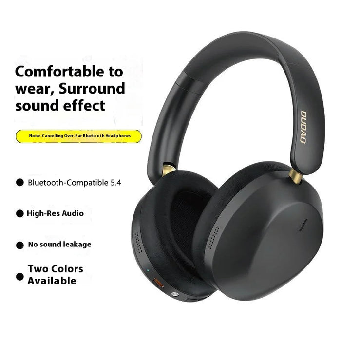 DUDAO X22Max Wireless Bluetooth-compatible Headphones ANC Noise Cancelling 4-8 Hours Battery Foldable Sports Headset - Black - 2