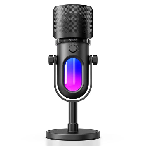 SYNTECH M100 RGB Capacitor Gaming Microphone HiFi Recording Studio-Level Audio Mic for Gaming / Live Streaming - 1