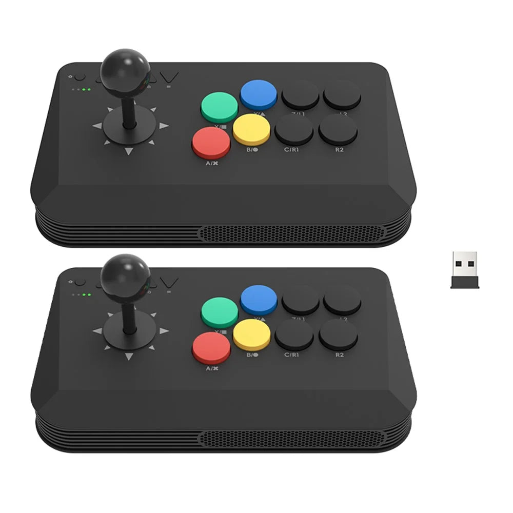DATA FROG Y3A MAX 2Pcs 2.4G Wireless Joystick Controller Arcade Game Station Support HD Video Output - 1