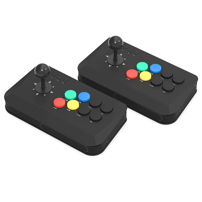 DATA FROG Y3A MAX 2Pcs 2.4G Wireless Joystick Controller Arcade Game Station Support HD Video Output - 2