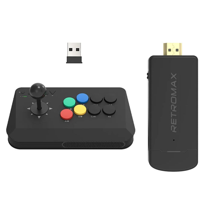 DATA FROG Y3A MAX 1Pc Joystick Controller Arcade Game Station with M8 Wireless Game Stick Support HD Video Output - 1